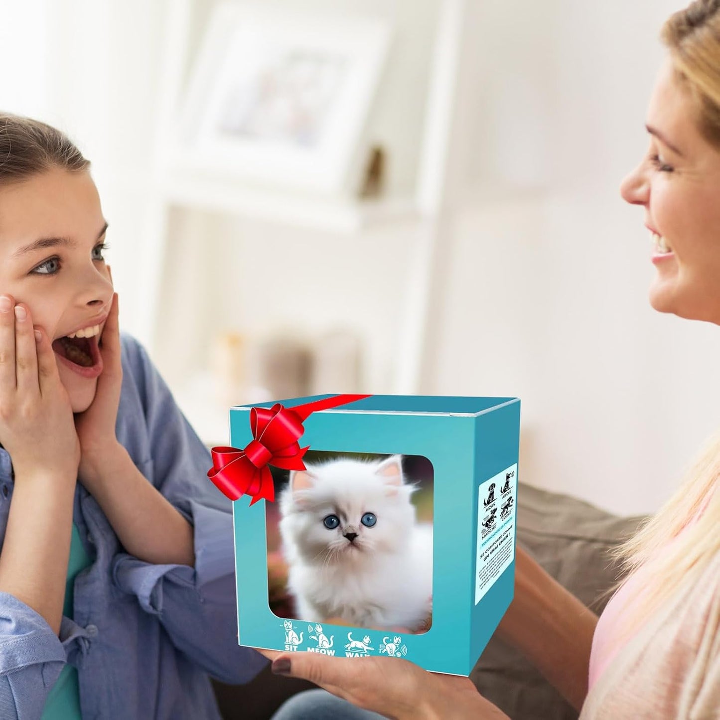 ™Kittara | חתול רובוטי ריאליסטי - חתול אלקטרוני אינטראקטיבי - הצעת דואו מיוחדת - קנו 1 ב-₪59.95 - וקבלו 2 רק ב-₪99.95