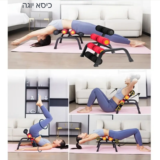 ™Endura | כיסא כושר 10 ב-1 – חותר, סקוואט, כוח ליבה, עיסוי, ציוד ביתי