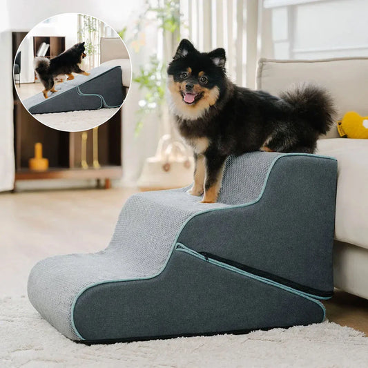 ™Flexipaw | מדרגות לכלבים עם ראמפ 2 ב-1 - הצעת דואו מיוחדת - קנו 1 ב-₪59.95 - וקבלו 2 רק ב-₪99.95
