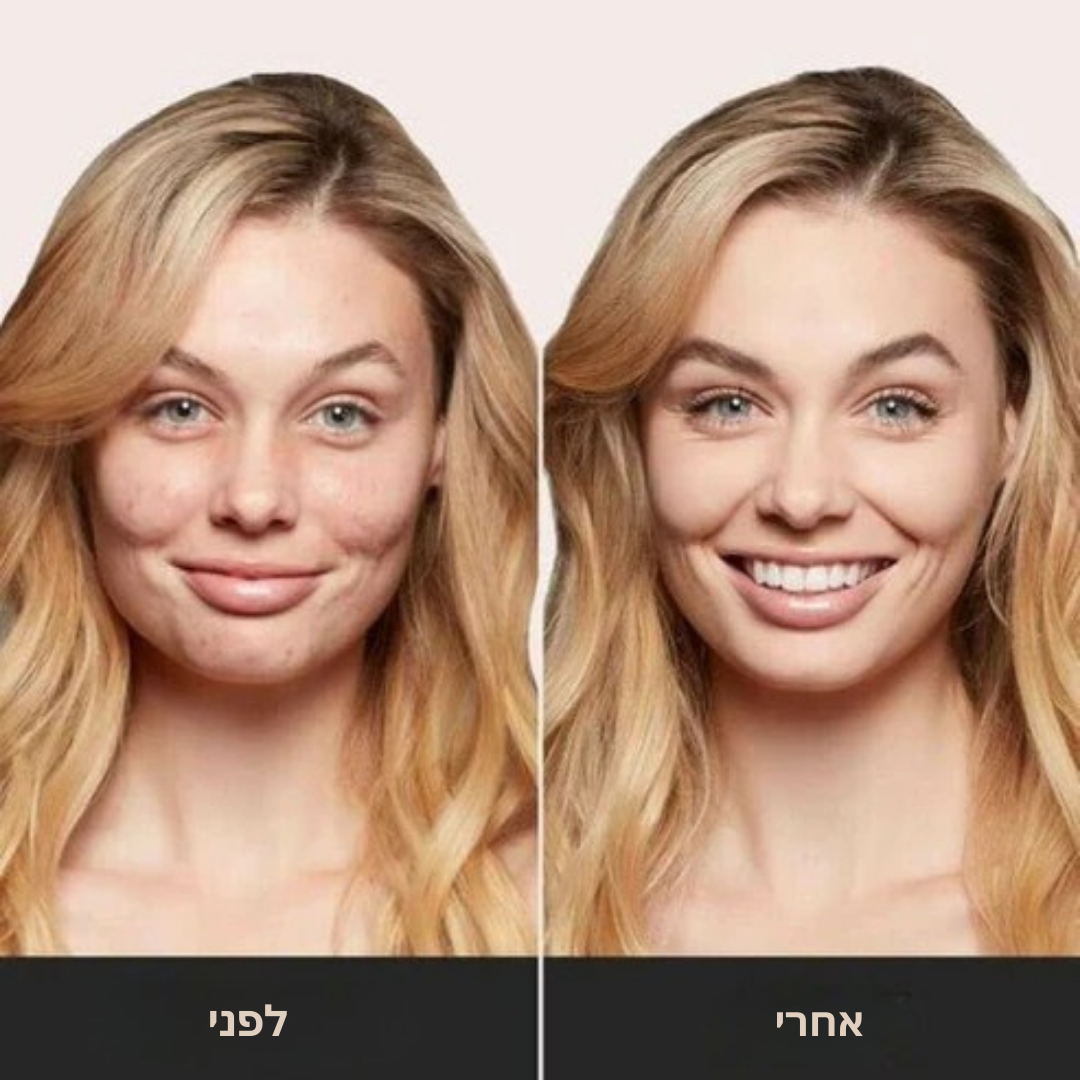 ™Velora | קרם CC עם ראש פטרייה וכרית אוויר – קנו אחד, קבלו אחד חינם