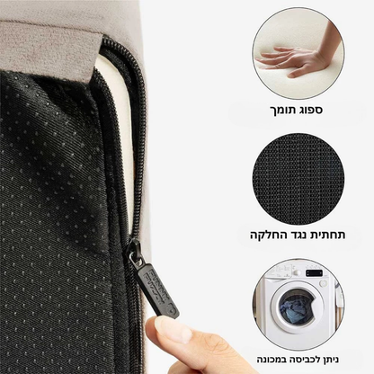 ™Pawstep | רמפה/מדרגות רכות לכלבים – עלייה נוחה למיטה ולספה, הגנה על המפרקים