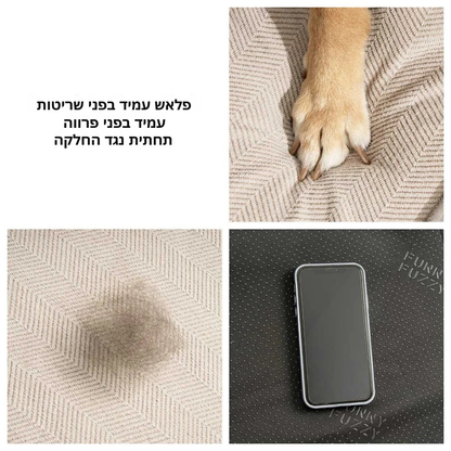 ™Pawstep | רמפה/מדרגות רכות לכלבים – עלייה נוחה למיטה ולספה, הגנה על המפרקים