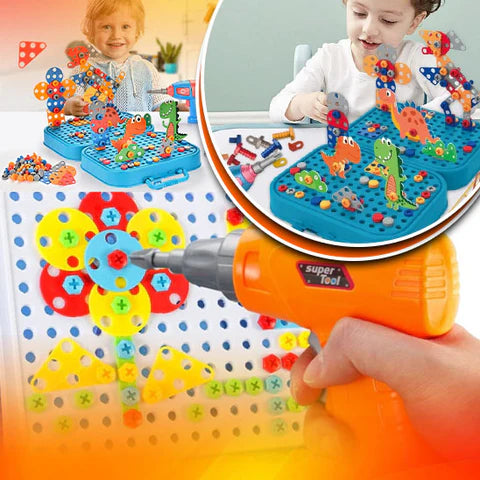 ™Crafto | ארגז כלים נייד לילדים – סט כלים בטוח וכיפי למשחק יצירתי ולמידה